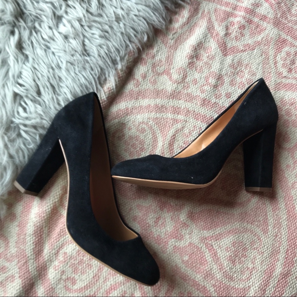 J. Crew Suede Pumps NWOT